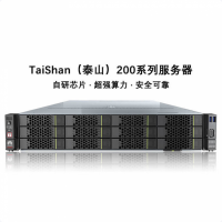 华为(TaiShan 200)2280国产服务器deepseek 70B鲲鹏920*2/64G*12/1.92T*2/8T*1/Atlas 300I Duo 96G*4